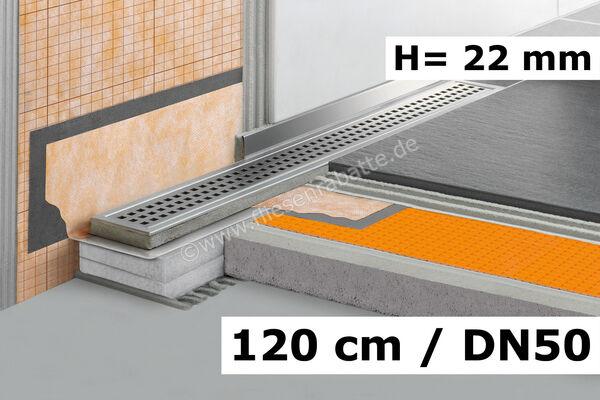 SCHLUTER-KERDI-LINE1200MM VERTI    KLV50GE120 SCHLUTER SYSTEMS  [KLV50GE120] 
