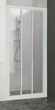 EQUI - Porte 3 coulissants - Hauteur : 190 cm - Ep. du verre : 3 cm