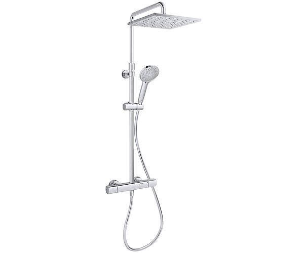 COLONNE DCH TH TE CARRE CHR JULY+ E35679-9-CP JACOB DELAFON KOHLER  [E35679-9-CP] 