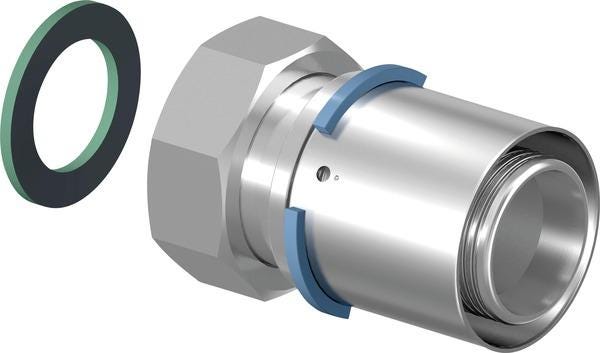 RACCORD S-PRESS MULTICOUCHE - Raccord à sertir écrou libre
