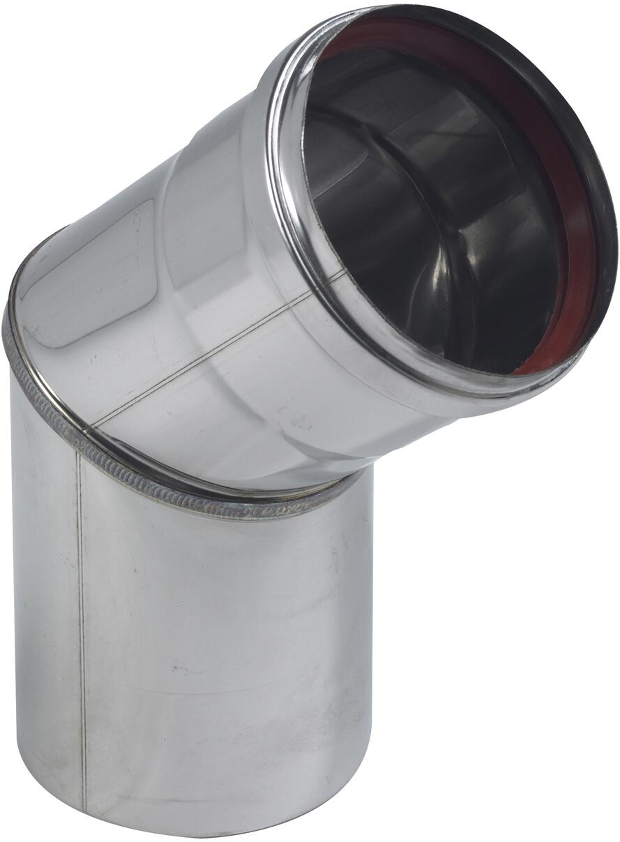 CONDUIT FLEXIBLE ET RIGIDE - Pour chaudières condensation Ø 80 - Conduit étanche inox 316 flexible/rigide Ø 80 + joint à lèvres