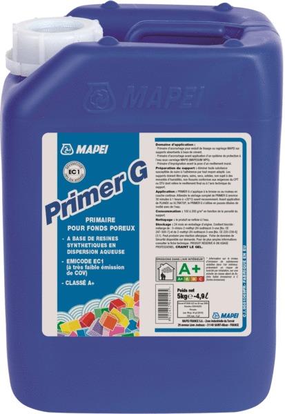 PRIMAIRE ACCROCHE PRIMER G BIDON 5KG 020105FR