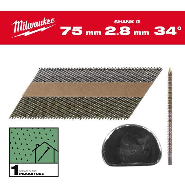 CLOUS DE CHARPENTE 80MMB.2200 4932492603 TECHTRONIC INDUSTRIES FRANCE  [4932492603]