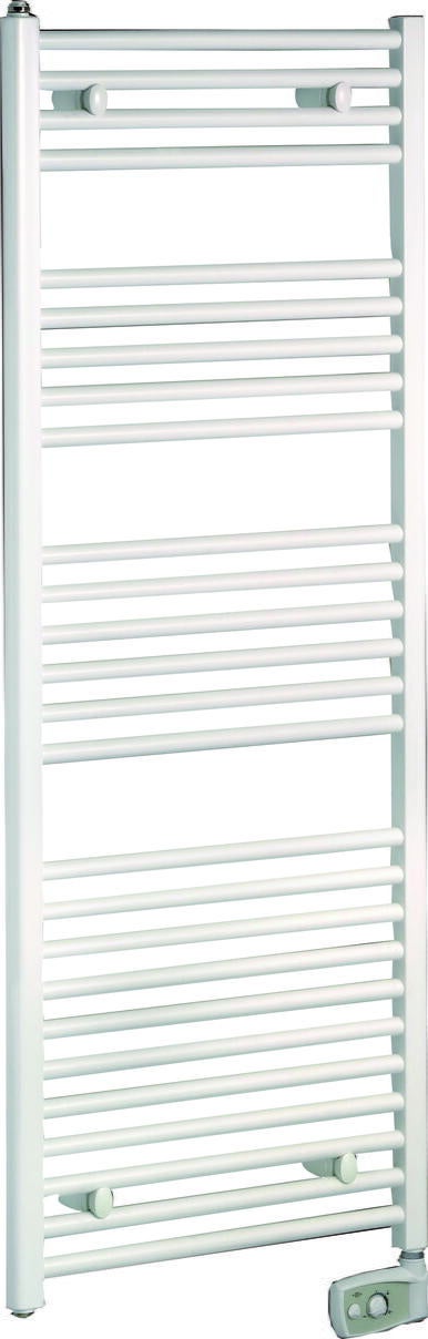 B24-S E - Radiateur Sèche-serviettes - Chauffage électrique - Acier - Droit