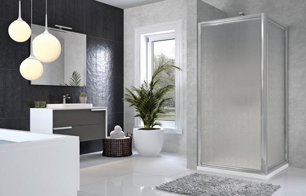PAROI FIXE STAR 84-90 ACRYL SILV  STA2F84-43B NOVELLINI FRANCE  [STA2F84-43B]