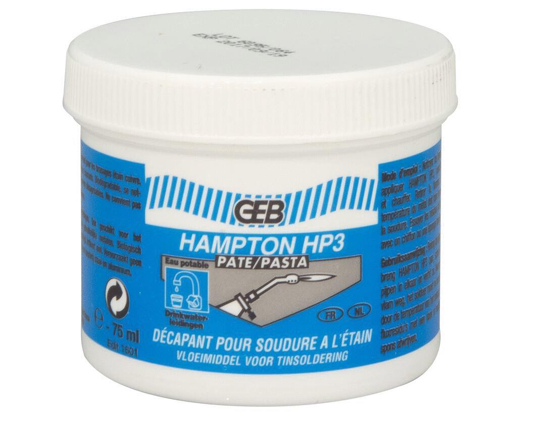 PRODUIT DE BRASAGE/SOUDAGE - HAMPTON HP3 - Gel décapant pour soudure à l'étain