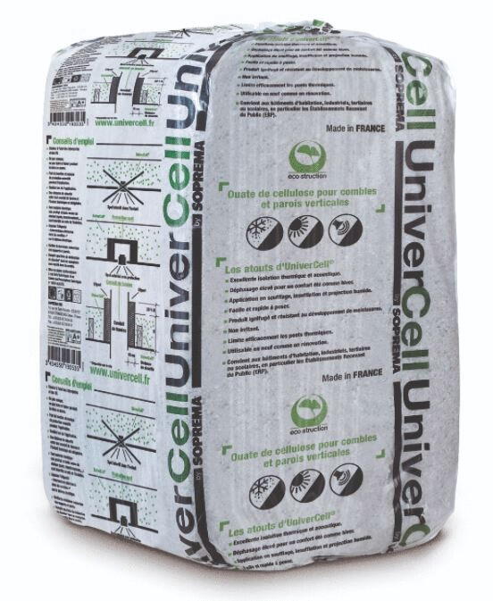 OUATE DE CELLULOSE - Isolant thermo-acoustique