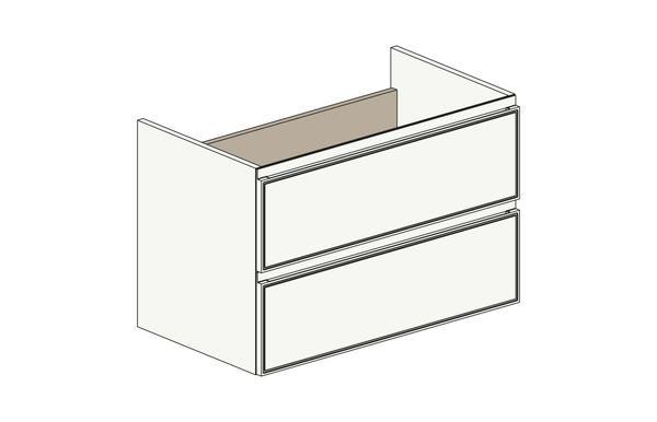 MEUBLE S/PL UPCITY26 2TR 80CM BLC      RC0343