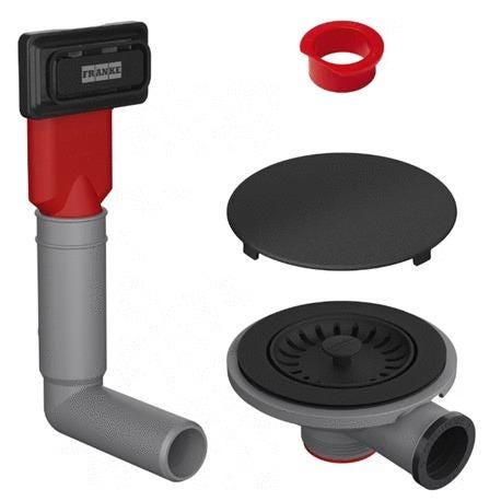 VIDAGE MANU 1C + TP NOIR MAT           094916 FRANKE FRANCE  [094916]