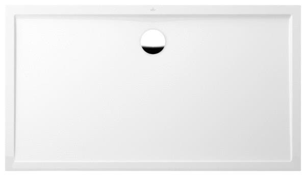 FUTURION FLAT - Receveur rectangulaire extra-plat à encastrer en Quaryl
