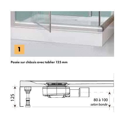 KIT PIED REC. KARA 8X10X12,5        L22AB115P LEDA