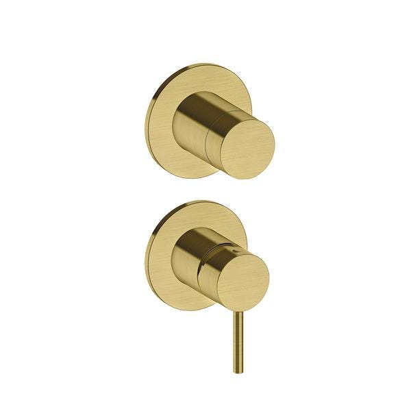 MITIGEUR DOUCHE PHI 2S VERT OR BROSS PH66296P