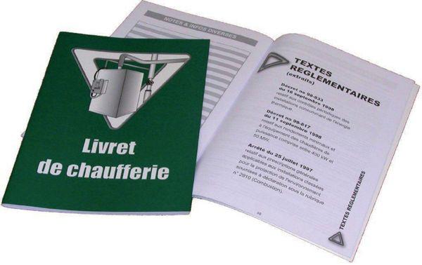 LIVRET DE CHAUFFERIE 50 PAGES          215021 SELF CLIMAT  [215021]