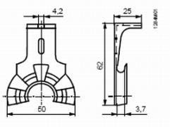 FIXATION CAPILLAIRE THERMOSTAT    BPZ:AQM63.2 SIEMENS  [BPZ:AQM63.2]