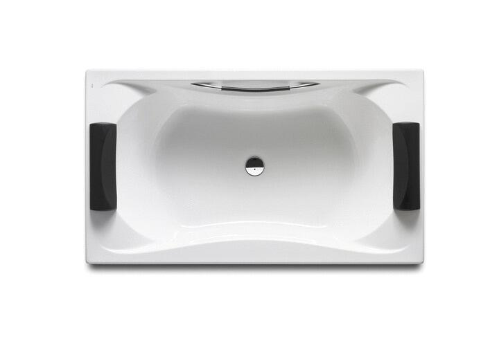 BE COOL - Baignoire rectangulaire à encastrer avec trop-plein automatique - Pieds réglables