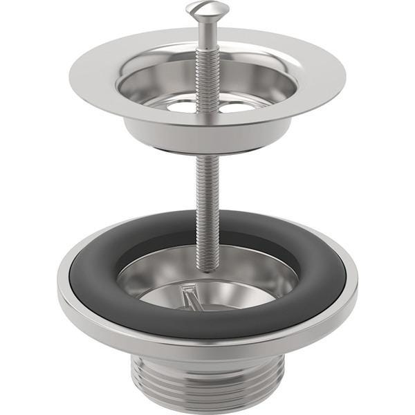 BONDE P/LAV           ACIER/INOX 241.504.00.1 GEBERIT  [241.504.00.1]