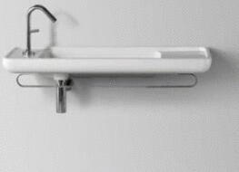 FORMILIA - Rondik - Plan compact autoportant avec porte serviettes en acier chromé