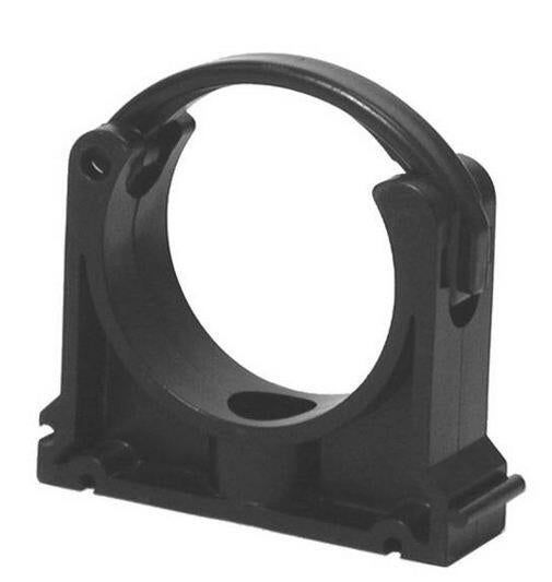 SUPPORTAGE POUR TUBE THERMOPLASTIQUE - Collier de supportage en PP noir