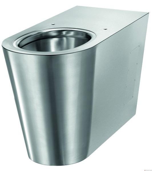 WC 700 P A POSER ALIM./HOR. INOX/SAT.  110700 DELABIE G ET J  [110700]
