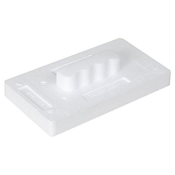 TALOCHE POLYSTYRENE 270X150MM RECT.  144.0512 KS TOOLS  [144.0512]