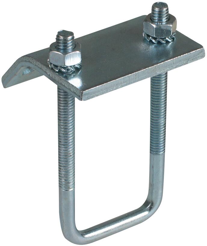 ACCESSOIRES POUR RAIL - BIS RapidRail - Etrier "crapaud", acier électrozingué