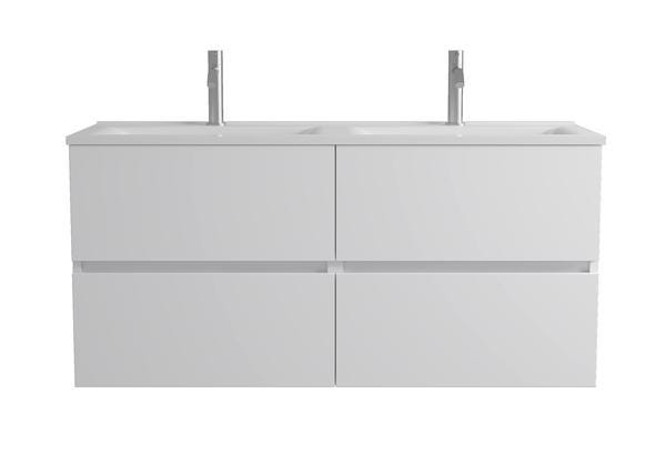 MEUBLE S/PLAN EAZY26 4T 120CM BLANC BR.   ENS