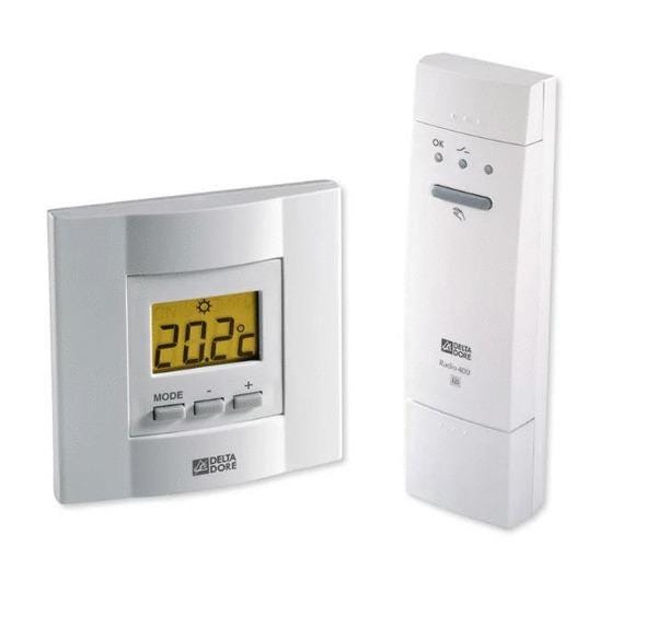 THERMOSTAT D'AMBIANCE A TOUCHES - TYBOX 53 radio