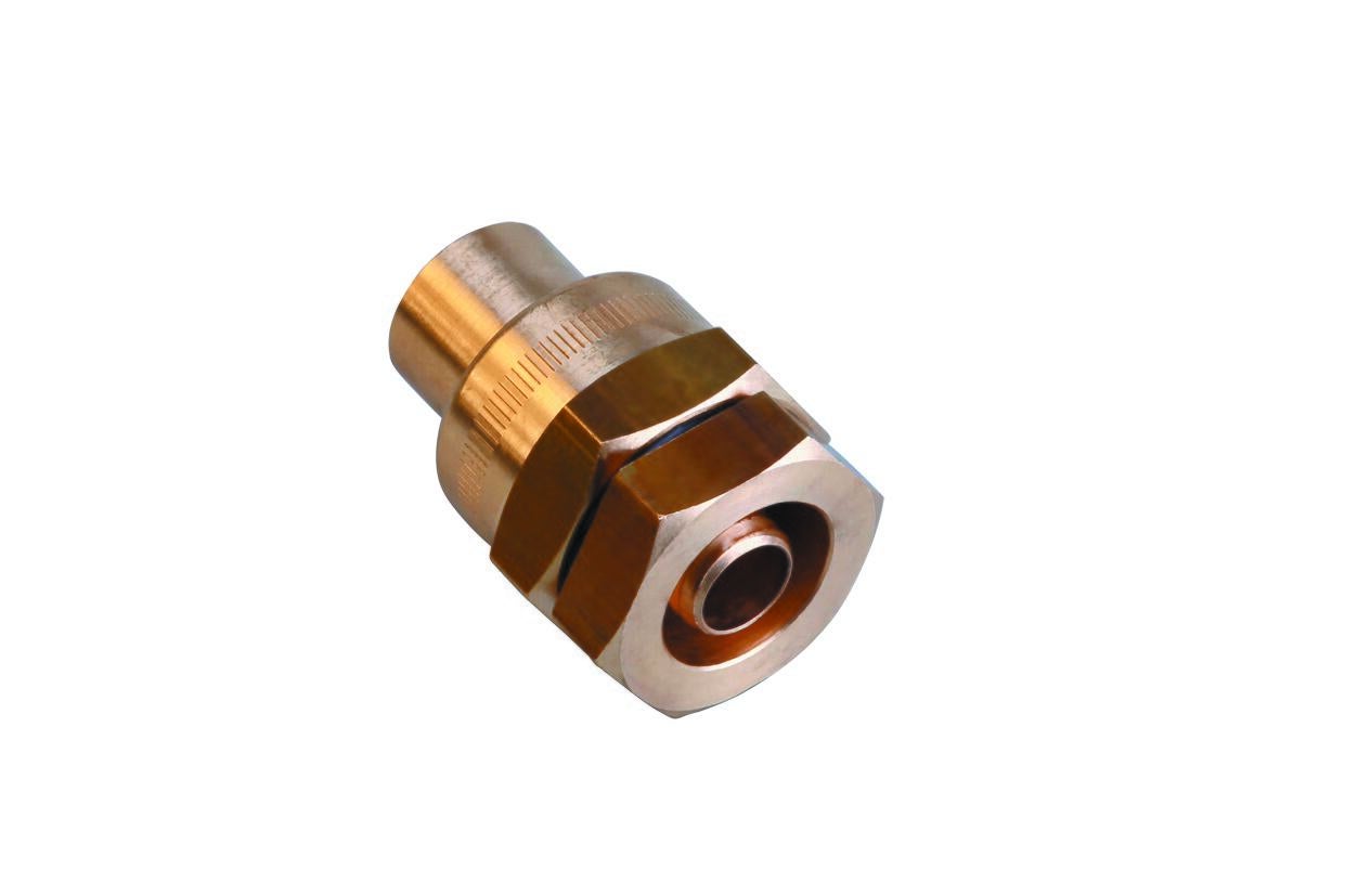RACCORD POUR TUBE POLYETHYLENE - Raccord métal plastique à braser sur cuivre