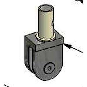 PIVOT EQUI POUR PORTE/PIV               M6287 ROTH FRANCE