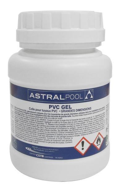 COLLE PVC GEL 250ML                   039007A FLUIDRA  [68593]