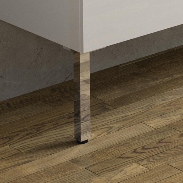LOT DE 2 PIEDS H17 CHROME BRILLANT   A0606729 NEOVA  [A0606729]