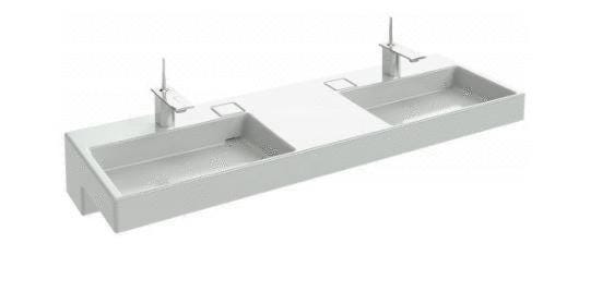 TERRACE - Plan vasque autoportant