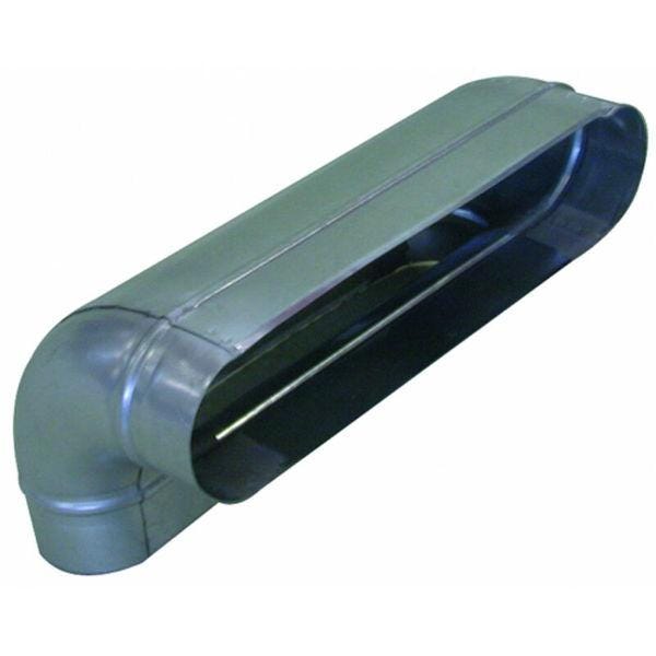 COUDE VERT.OBLONG GALVA 90 545X165   11063246 ALDES AERAULIQUE
