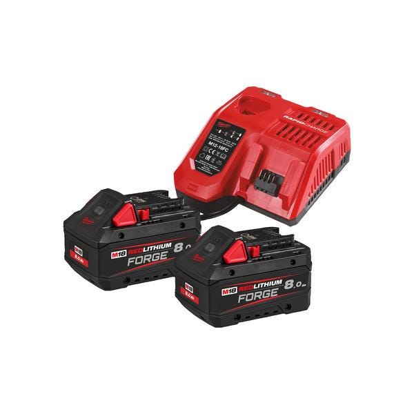 PACK NRG 18 VOLT 8AH FORGE M18     4933498612 TECHTRONIC INDUSTRIES FRANCE  [4933498612]