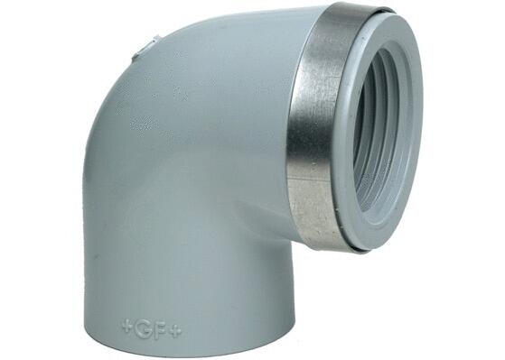 COUDE A COLLER PVC-C METRIQUE RP - F - 90°