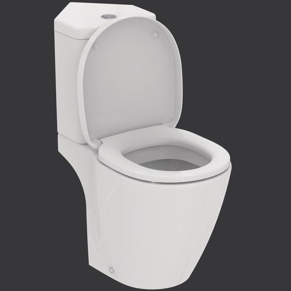 PACK WC S/PIED ANG.CONNECT SPACE BLC  E129901 IDEAL STANDARD FRANCE
