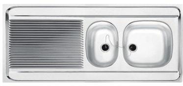 EVIER 1C1/2 STX751-1400 INOX    FRANKE 018651