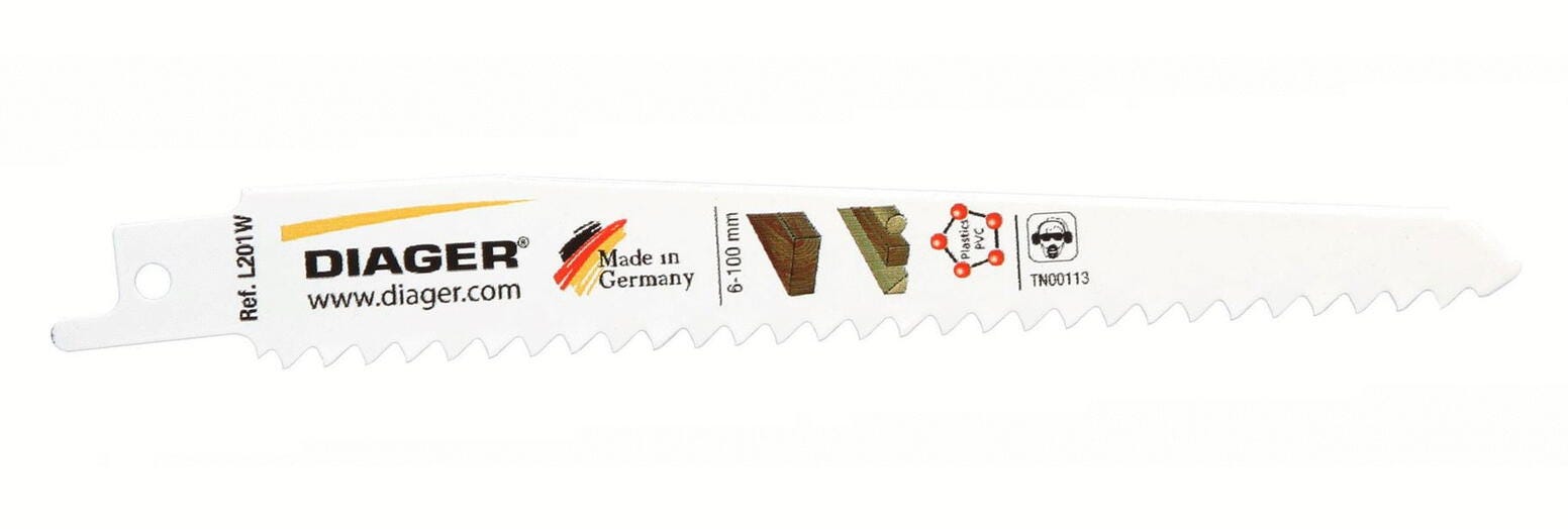 LAME SCIE SABRE - Bois et plastique