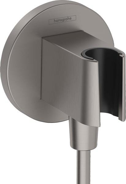 PORTER FIXFIT S NOIR CHROME BROSSE   26888340 HANSGROHE  [26888340]