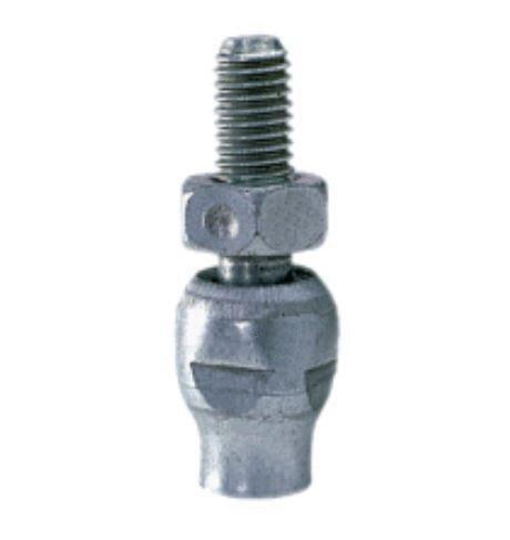 POINT FIXE ET SUPPORT - Rotule de suspension courte zinguée