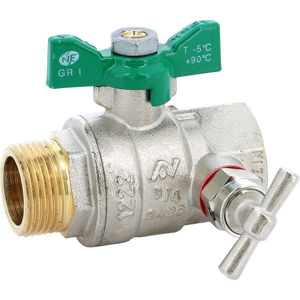 VANNE SPHERE MF A PURGE MP.VRTE NF 1'' 550006 SFERACO  [550006]