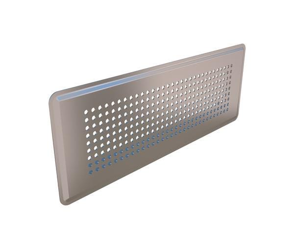 BOUCHE INSUFFLATION RECTANGULAIRE INOX 188317 UBBINK  [188317]