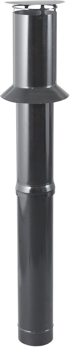 CONDUIT BIOTEN INOX 316 / ACIER - SPECIAL POELE A PELLETS - Terminal