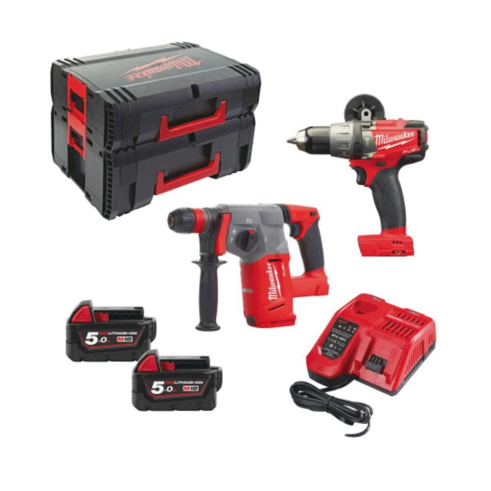 PACK 2 OUTILS - Perceuse + Perforateur