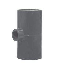 TE A COLLER PVC - FFF - Réduit - 90°