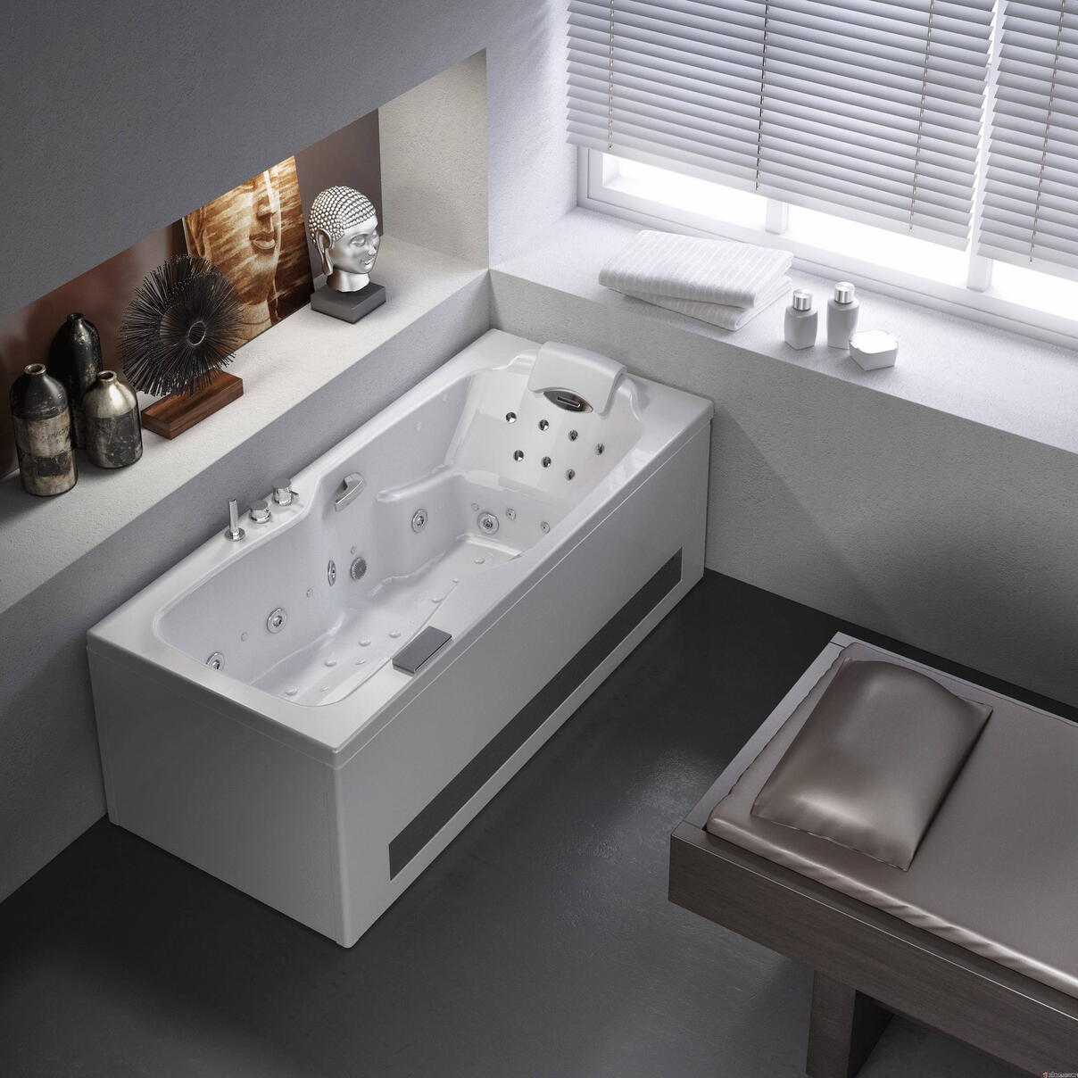 KINEPLUS KIETUDE - Baignoire rectangulaire