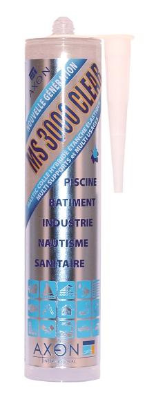 MASTIC MS3000 PROCLEAR TRSP.290ML MS3000CLEAR FLUIDRA  [MS3000CLEAR]