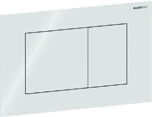 PLAQUE  SIGMA40 DBL/TCH SQUARE   115.629.SI.1 GEBERIT  [115.629.SI.1]