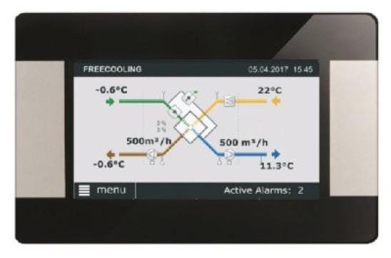 TELECOMMANDE TACTILE DFE TACTOUCH    11069101 ALDES AERAULIQUE