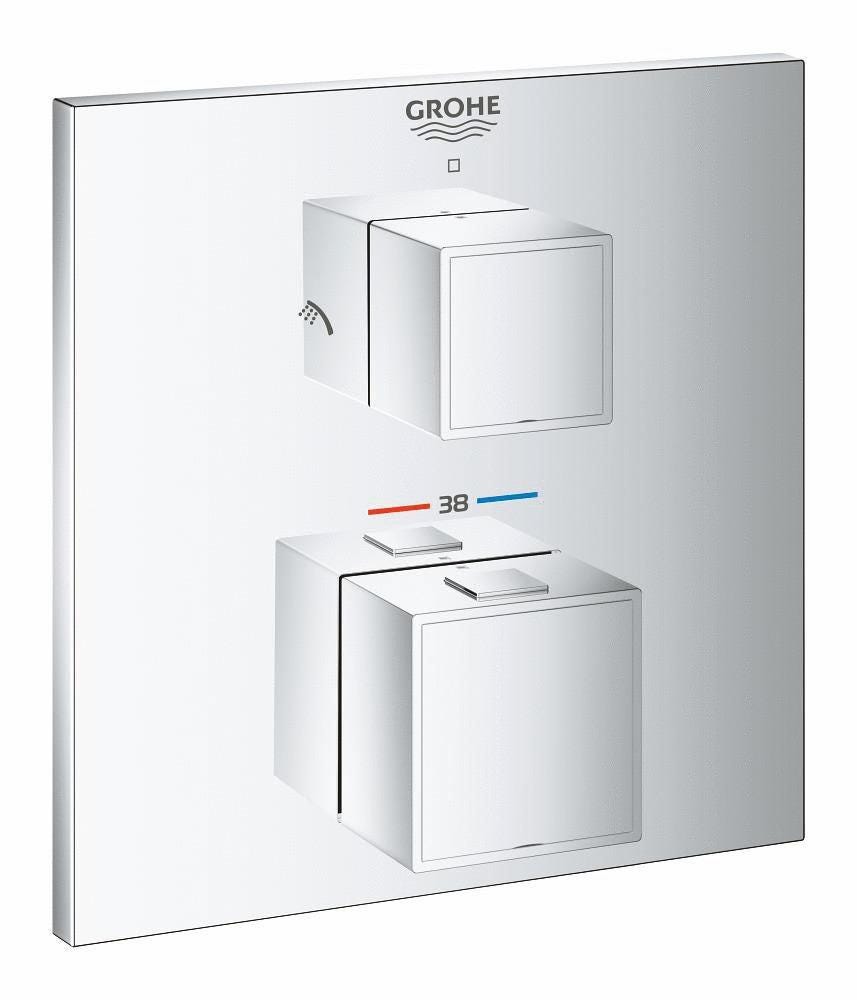 FAÇADE - Grohtherm 2000 - Pour robinet d'arrêt encastré